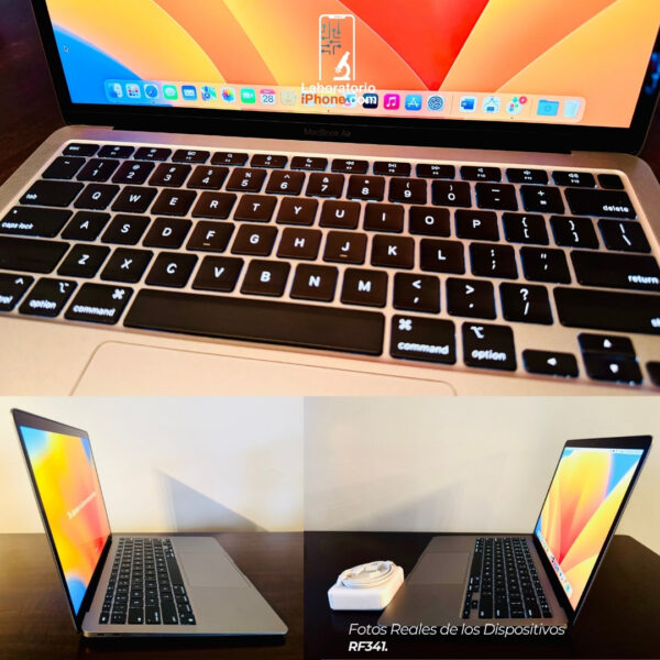 MacBook Air A2337. Procesador M1 3.2 Ghz,  Memoria Ram de 8GB, Disco 256 GB. (RF341) - Imagen 3