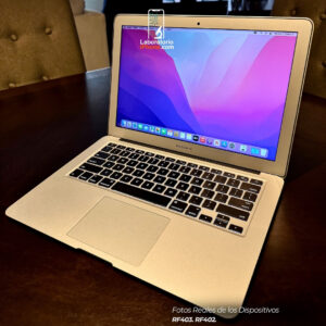 MacBook Air A1466. 1.8Ghz Dual Core i5,  Memoria Ram de 8GB, Disco 256GB. (RF402)
