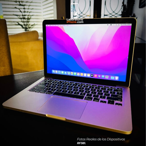 MacBook Pro A1502. 2.7 Ghz Intel Core i5,  Memoria Ram de 8GB, Disco 256 GB. (RF381) - Imagen 3