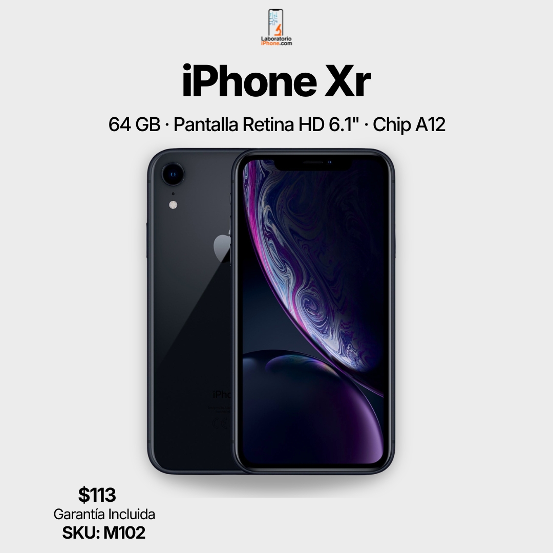 iPhone XR 64GB Negro