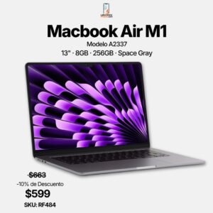 MacBook Air 13 pulgadas 2020 M1 8GB 256GB Space Gray – LaboratorioiPhone Costa Rica