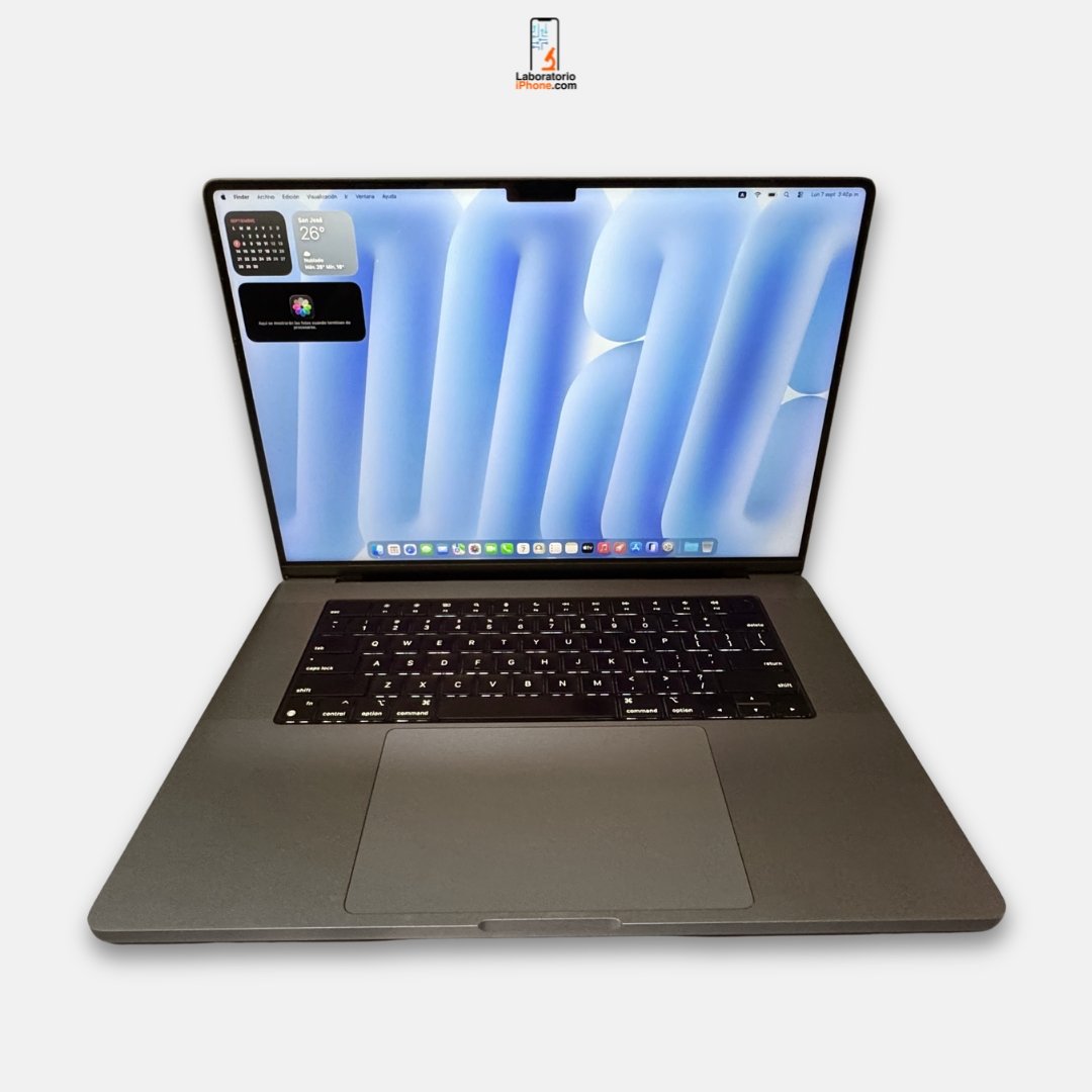 MacBook Pro 16” 2021 · A2485 · M1 · 16GB · 1TB · SKU. RF485 - Imagen 3