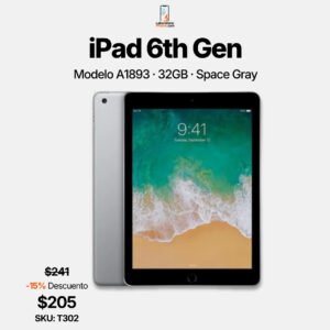 iPad 6th Gen 9.7 pulgadas 2018 A1893 32GB Space Gray – LaboratorioiPhone Costa Rica
